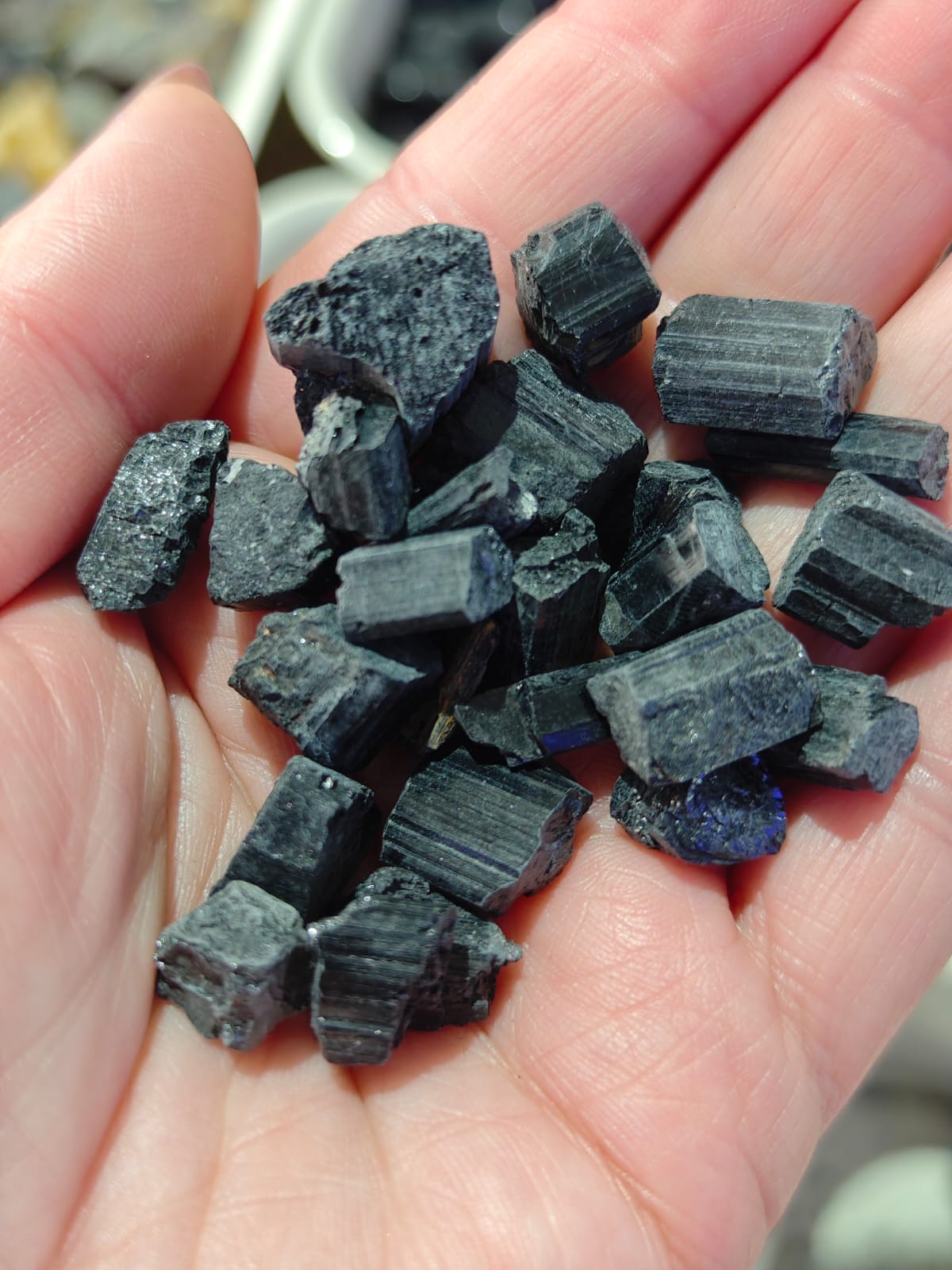 Turmalina Negra em Bruto