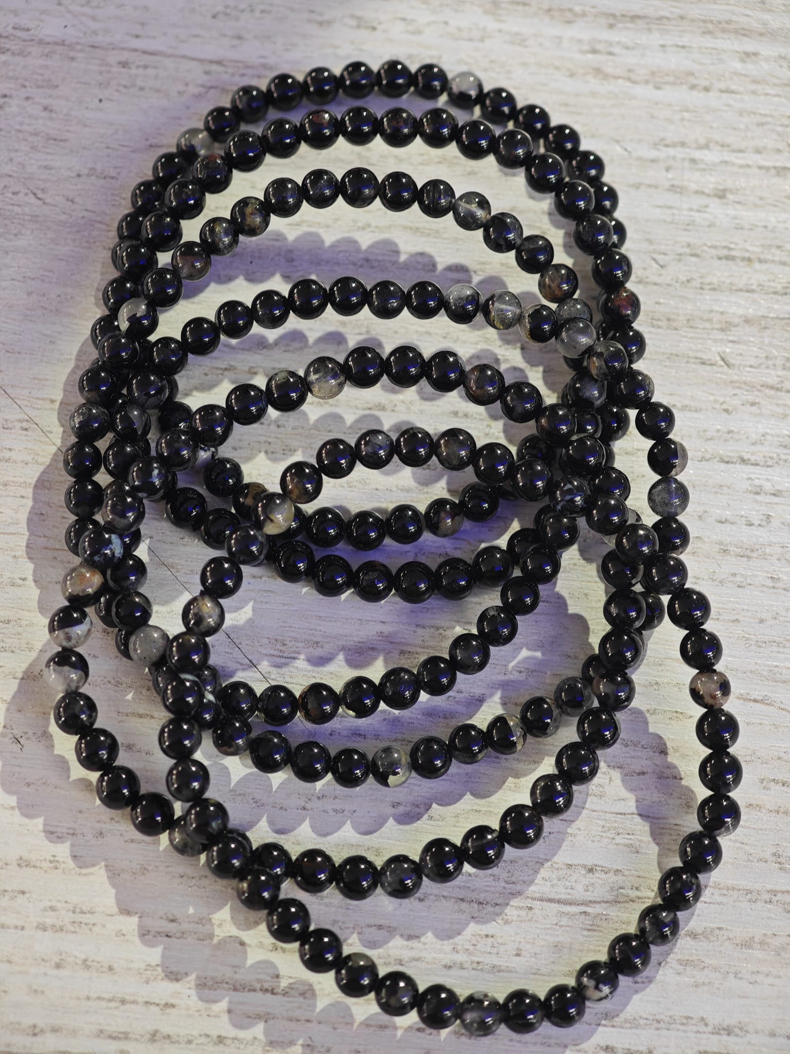 Pulseira Turmalina 4mm